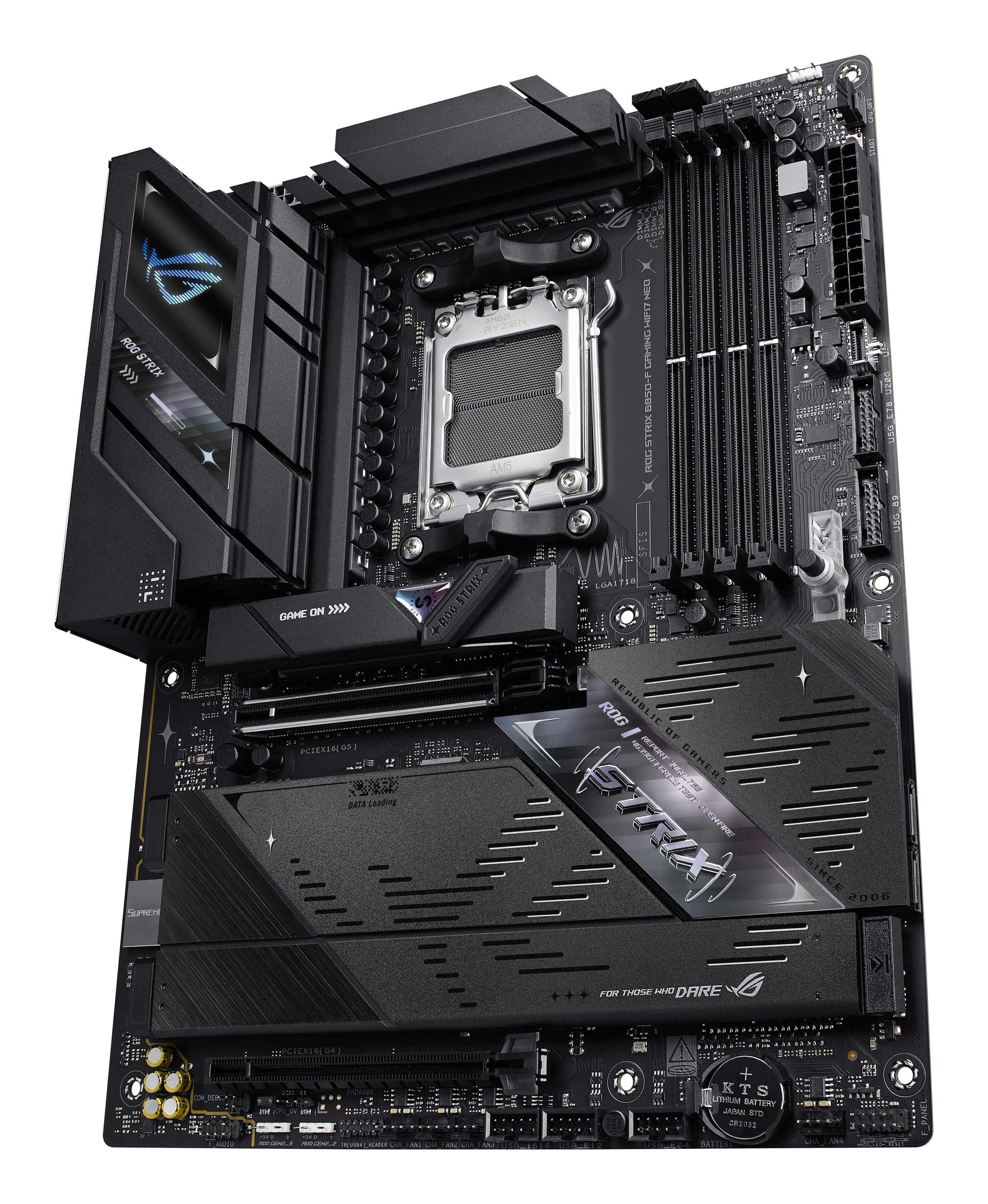 Motherboard ASUS ROG STRIX B850-F GAMING WIFI7 NEO (AM5 - ATX - Duplo canal - Multicor), miniatura 3