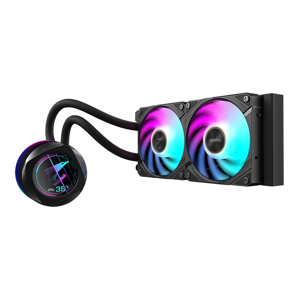 Kit de Refrigeração Líquida GIGABYTE AORUS WATERFORCE X II 240 (12 cm - 2400 RPM - Multi - Preto), miniatura 3