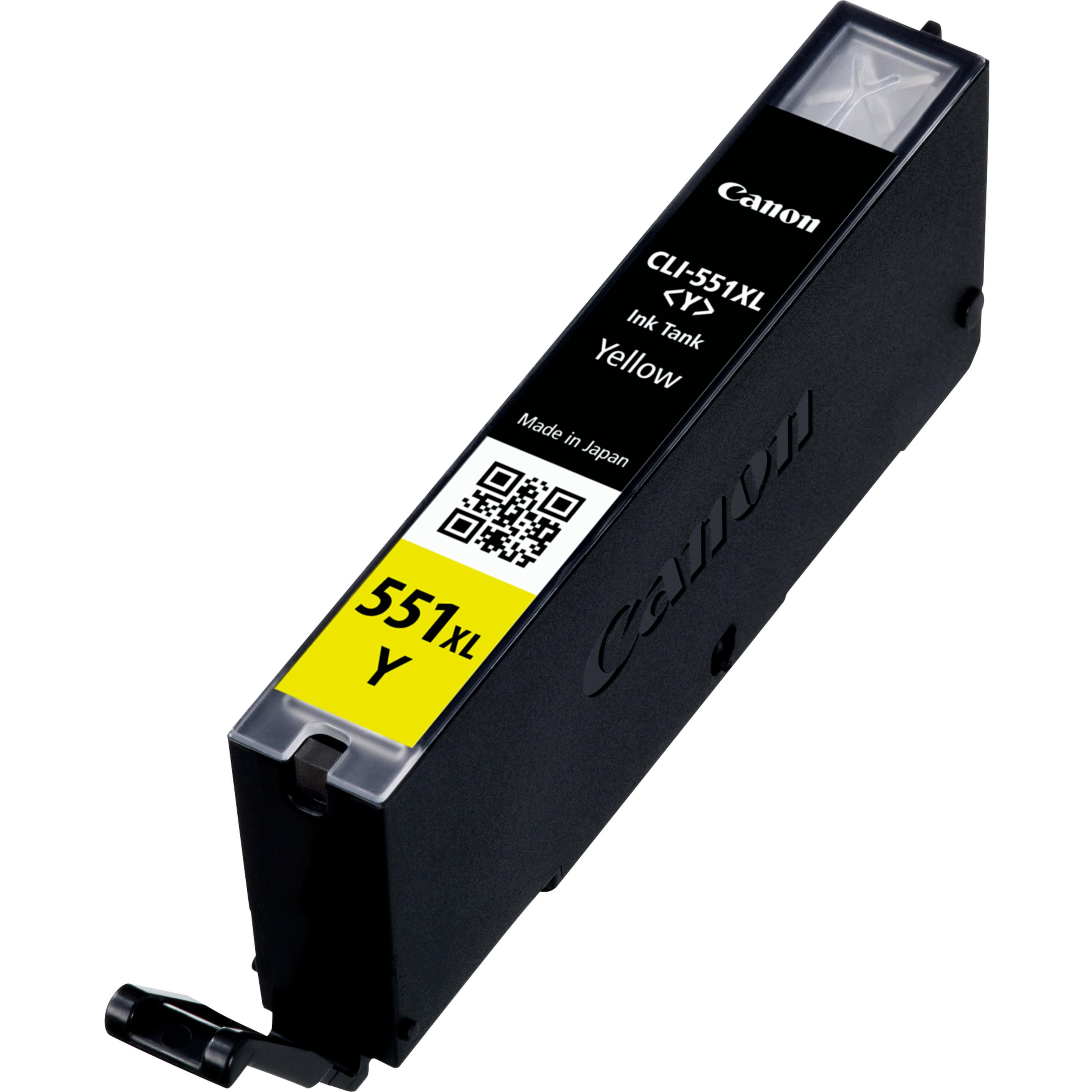 Tinteiro CANON CLI-551XL (715 páginas - Canon PIXMA MG6350 - Amarelo)
