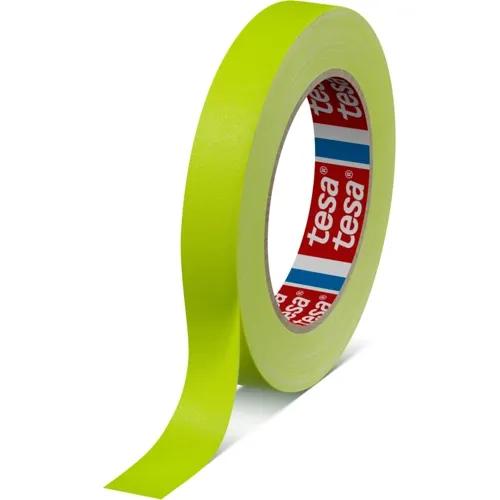 Fita Têxtil TESA 4671 (Tecido revestido a acrílico - Amarelo Fluorescente), miniatura 2