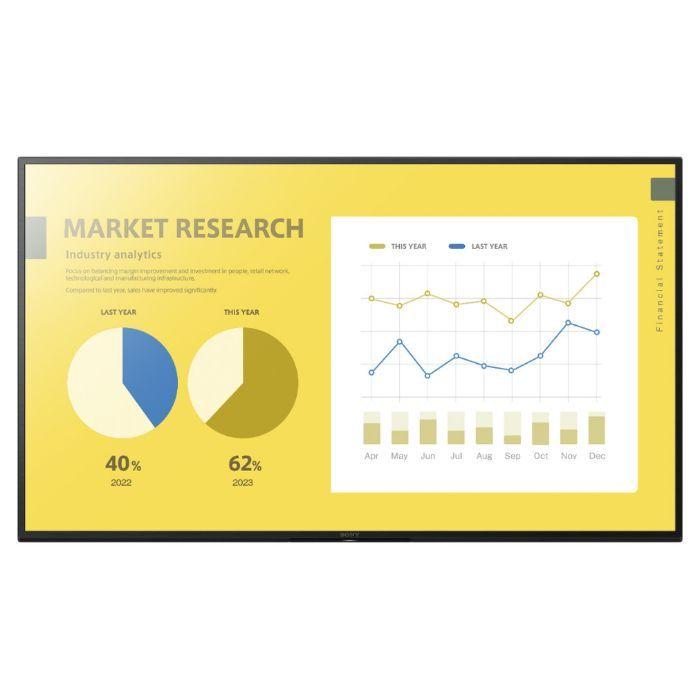 Monitor SONY BRAVIA FW-43EZ20L (43" - IPS - 50 Hz - Preto)