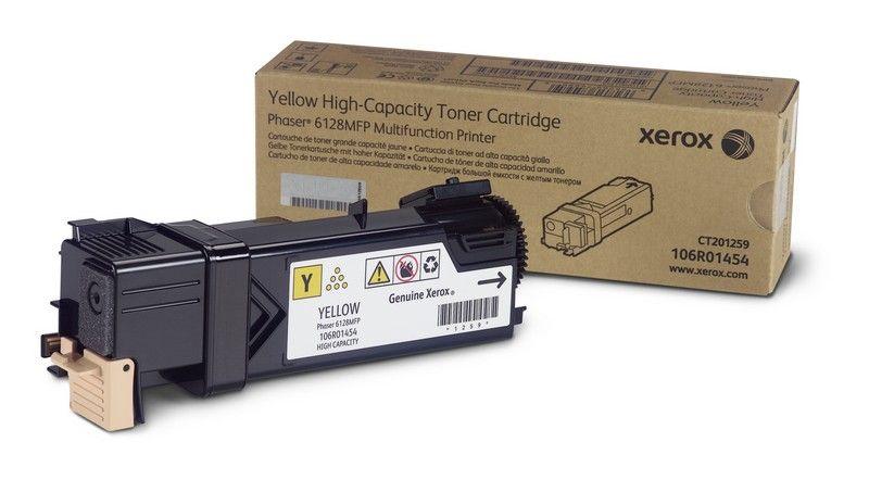 Toner XEROX 106R01454 (2500 páginas - Phaser 6128MFP - Amarelo)