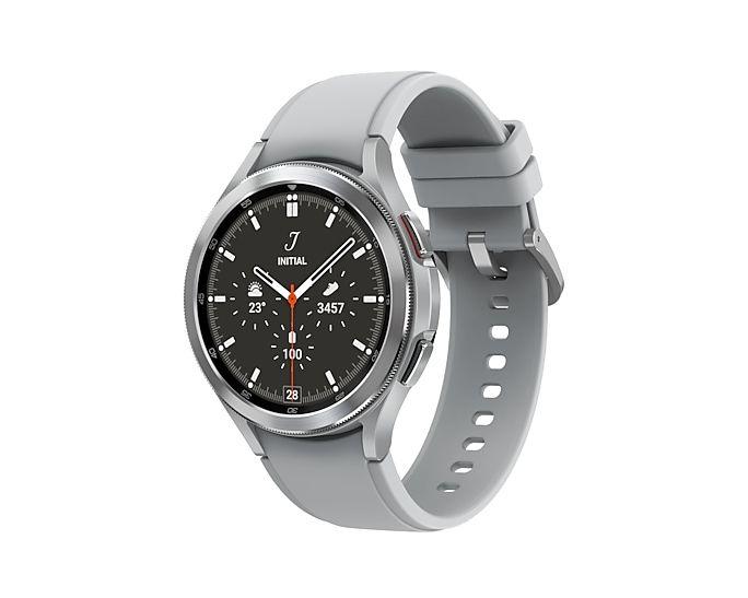 Smartwatch SAMSUNG Galaxy Watch4 Classic (Redondo - Wear OS - OLED - Prateado)