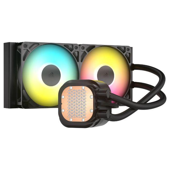 Refrigeração Líquida CPU CORSAIR Nautilus 240 ARGB (LGA 1700, AM4, AM5 - 2100 RPM - Altura 12,5 cm - Preto) — miniatura 2