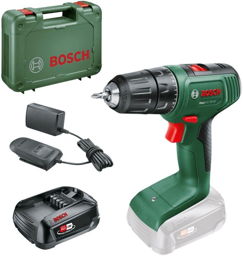 Berbequim Aparafusador BOSCH EasyDrill 18V-40 (18 V - Bateria - Verde e Preto) — miniatura 2