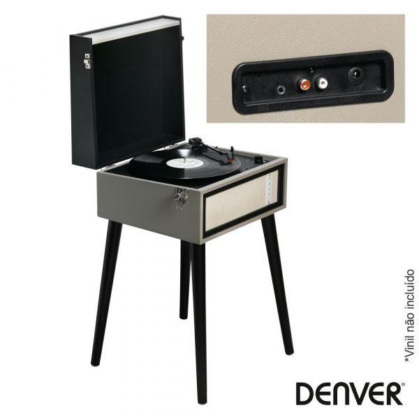 Gira-Discos DENVER VPR-250 (6 W - Prateado) — miniatura 3