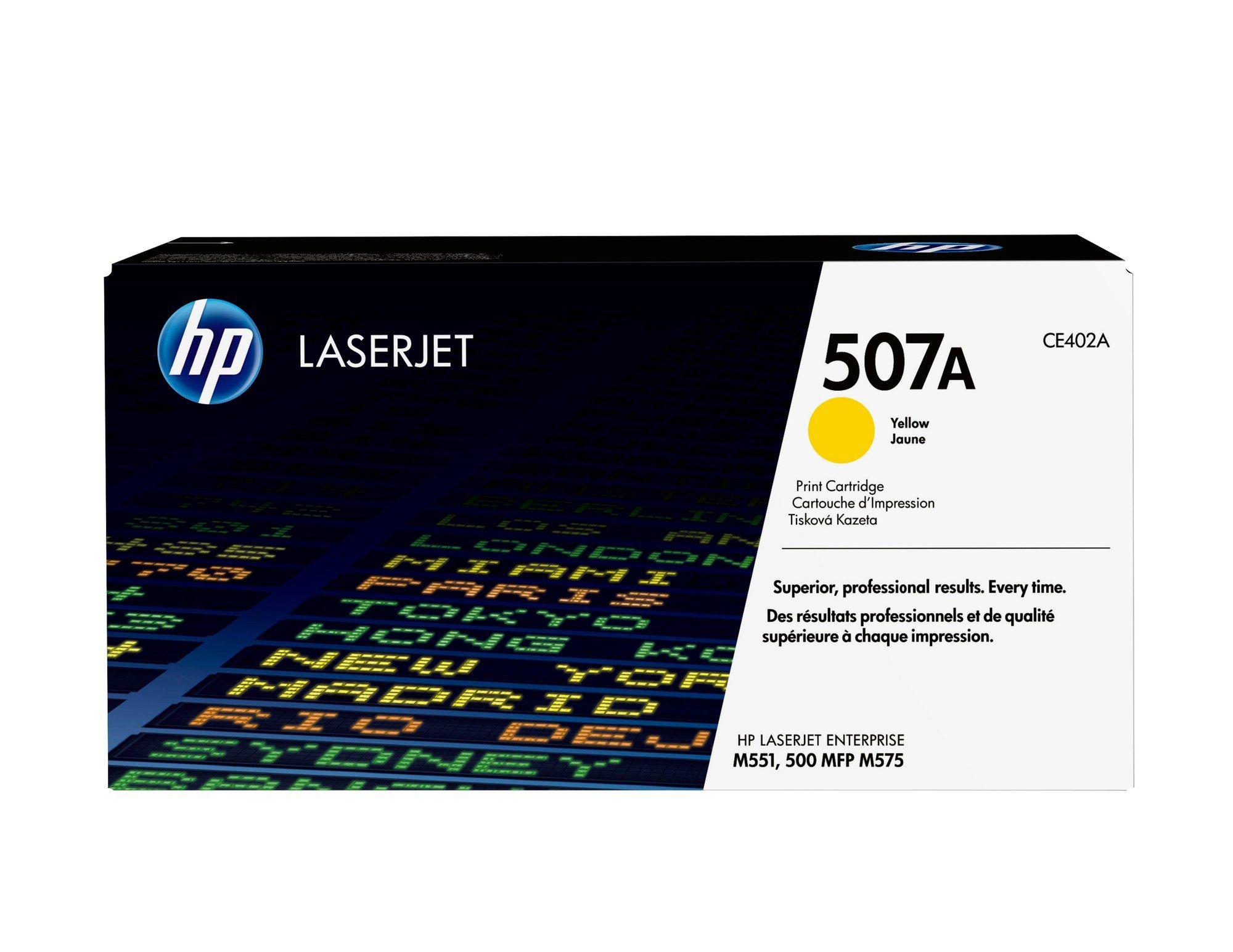 Toner HP CE402A (6000 páginas - Amarelo)