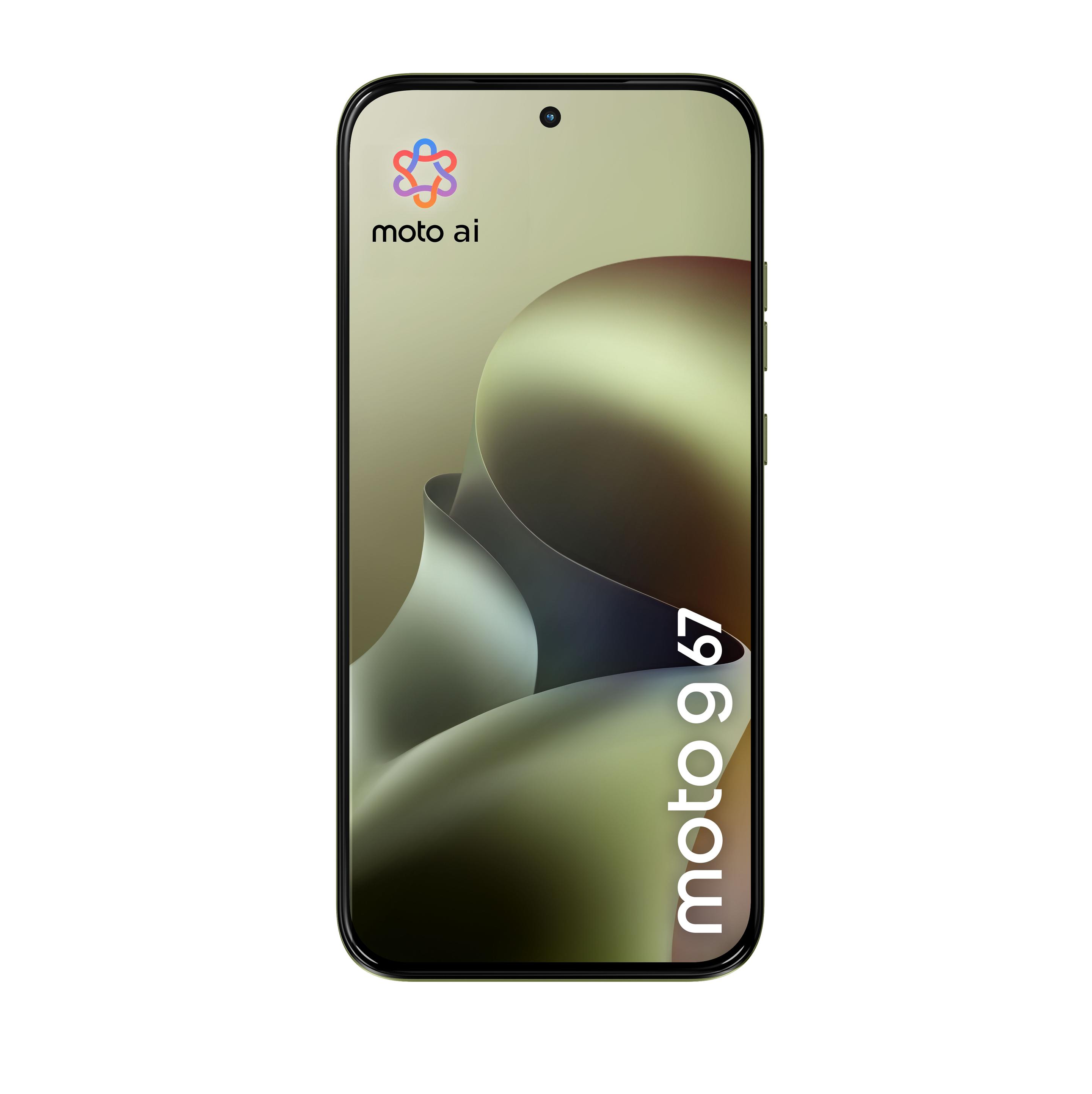 Smartphone MOTOROLA moto g67 5G (4GB/128GB - 6,8" - Verde), miniatura 3