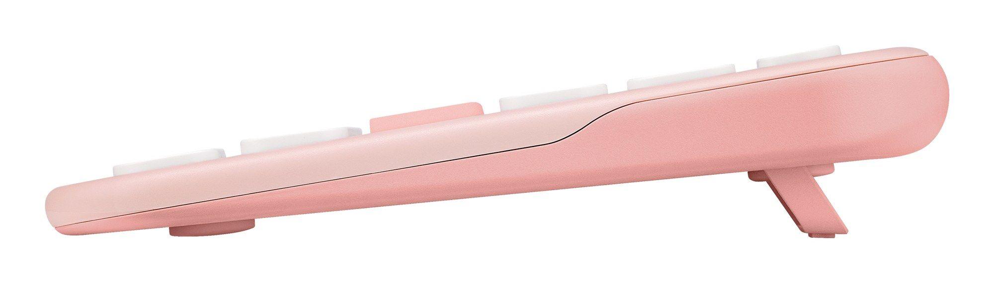 Teclado ASUS Marshmallow Keyboard KW100 (QWERTY, internacional - Teclas tesoura - 75% - Rosa), miniatura 6