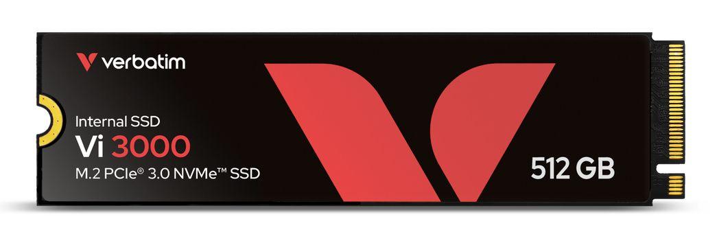 SSD VERBATIM Vi3000 512GB (512 GB - M.2 - PCIe 3.0 NVMe - Preto) — miniatura 3
