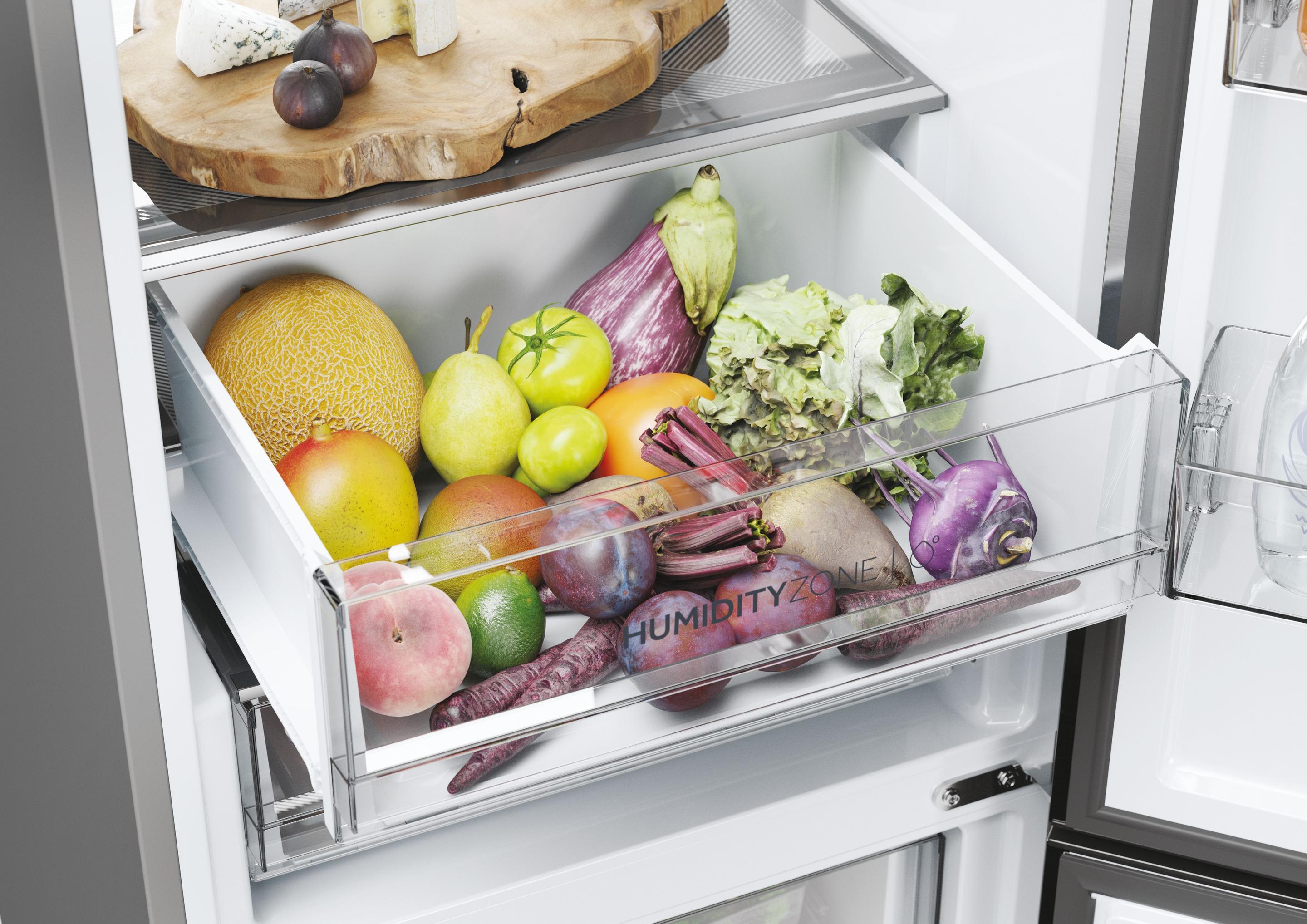 Frigorífico Combinado Independente HAIER HDPW7620AANPK (409 l - hOn - 205x59,5x66,7 cm - Inox), miniatura 11