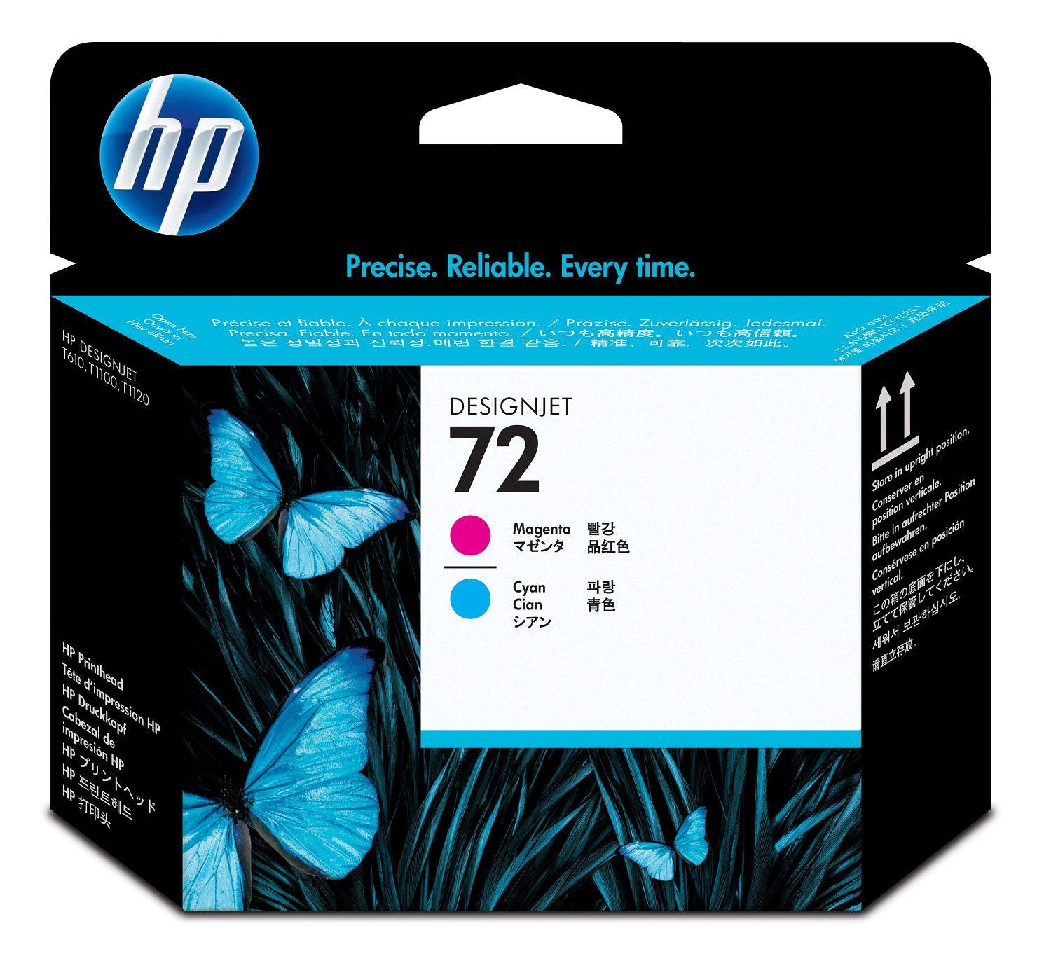 Cabeça de Impressão HP 72 C9383A (Ciano e Magenta)