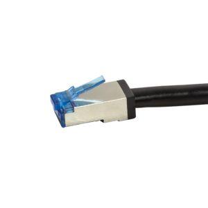Cabo de Rede LOGILINK CQ7033S (1 m - Cat6A - RJ-45 - Preto) — miniatura 2