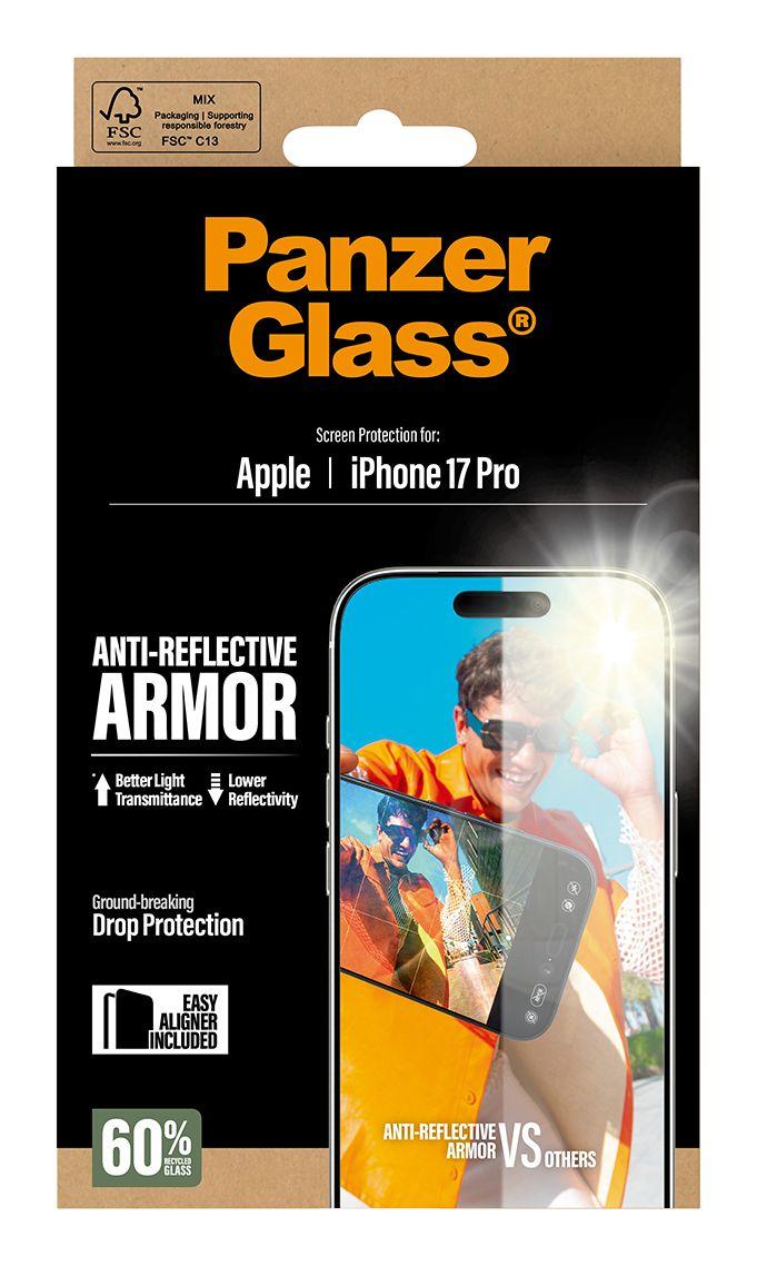 Película de Proteção de Ecrã PANZERGLASS PG93930 (Apple - Transparente) — miniatura 3