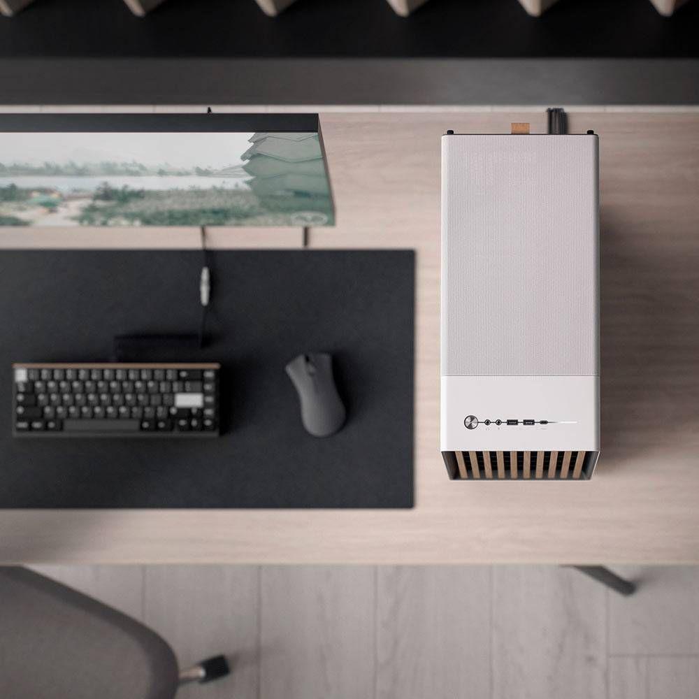 Caixa de Computador FRACTAL DESIGN North FD-C-NOR1C-03 (ATX, Micro ATX, Mini-ITX - Midi Tower - Mini-ITX, ATX - Branco) — miniatura 5