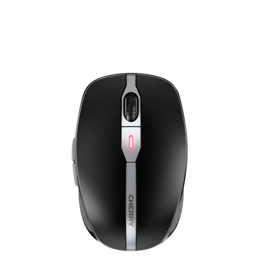 Rato CHERRY MW 9100 (Ambidestro - 2400 DPI - RF Wireless+Bluetooth - Preto)