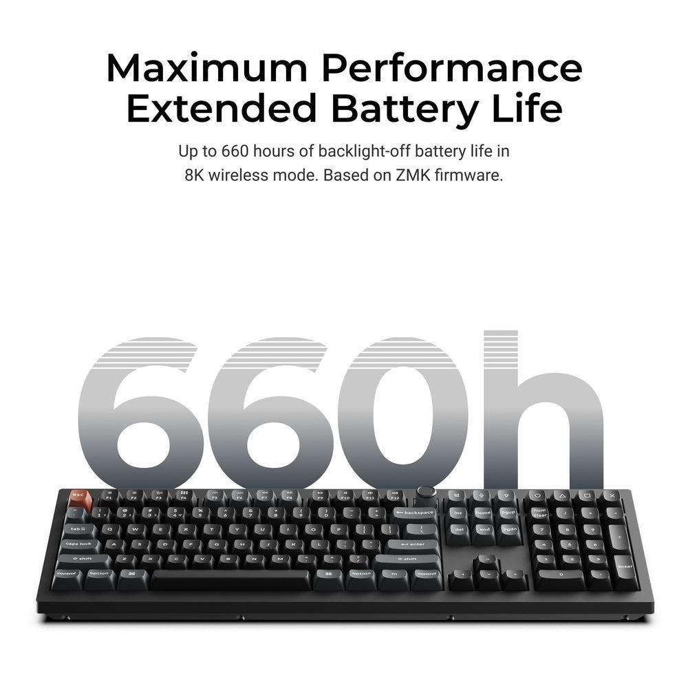 Teclado KEYCHRON V6 Ultra 8K V6U-D4 (100% - USB-C - Preto), miniatura 5