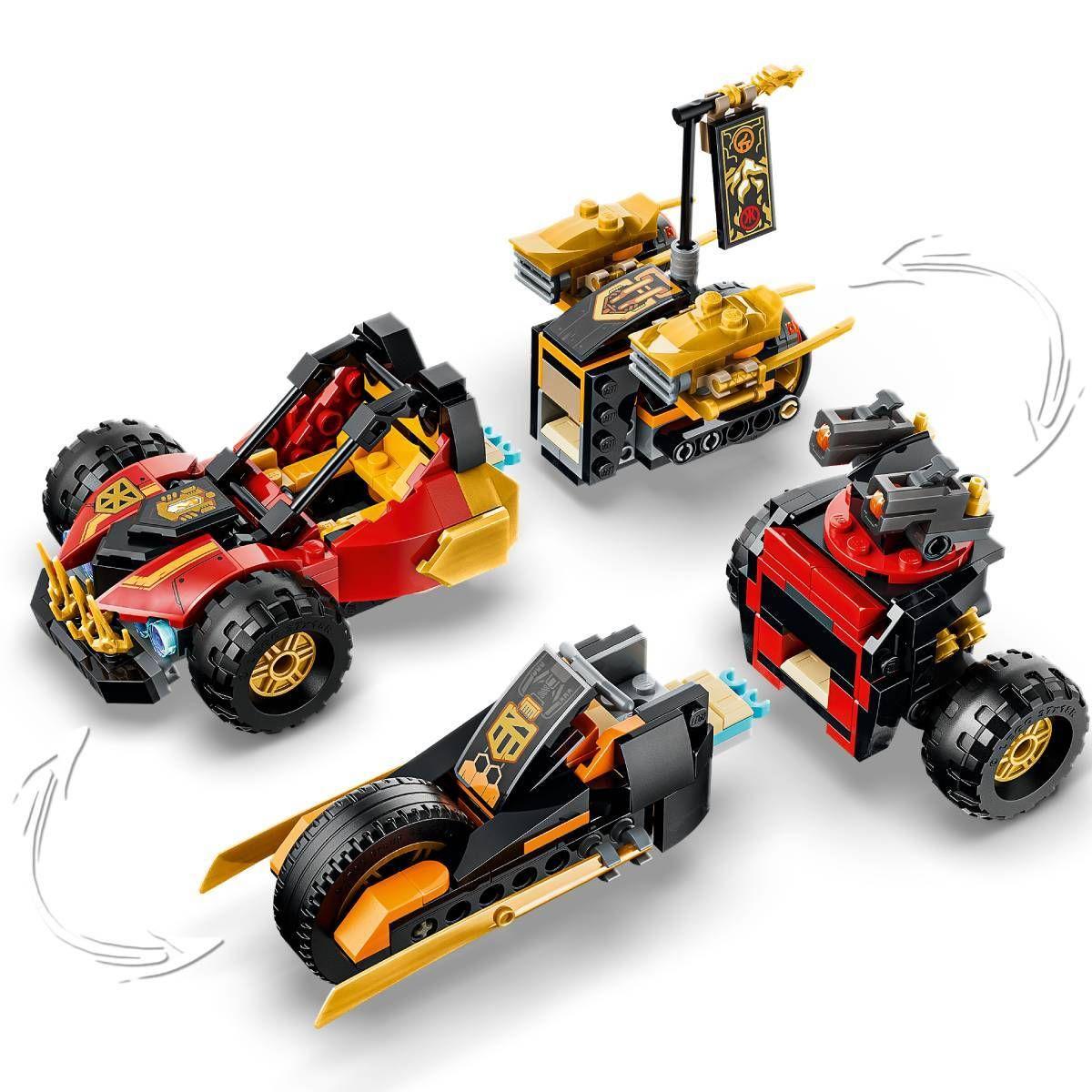 LEGO 71864 Ninjago Veículos Combinadores do Kai e do Cole (7+ anos - 394 peças) — miniatura 6