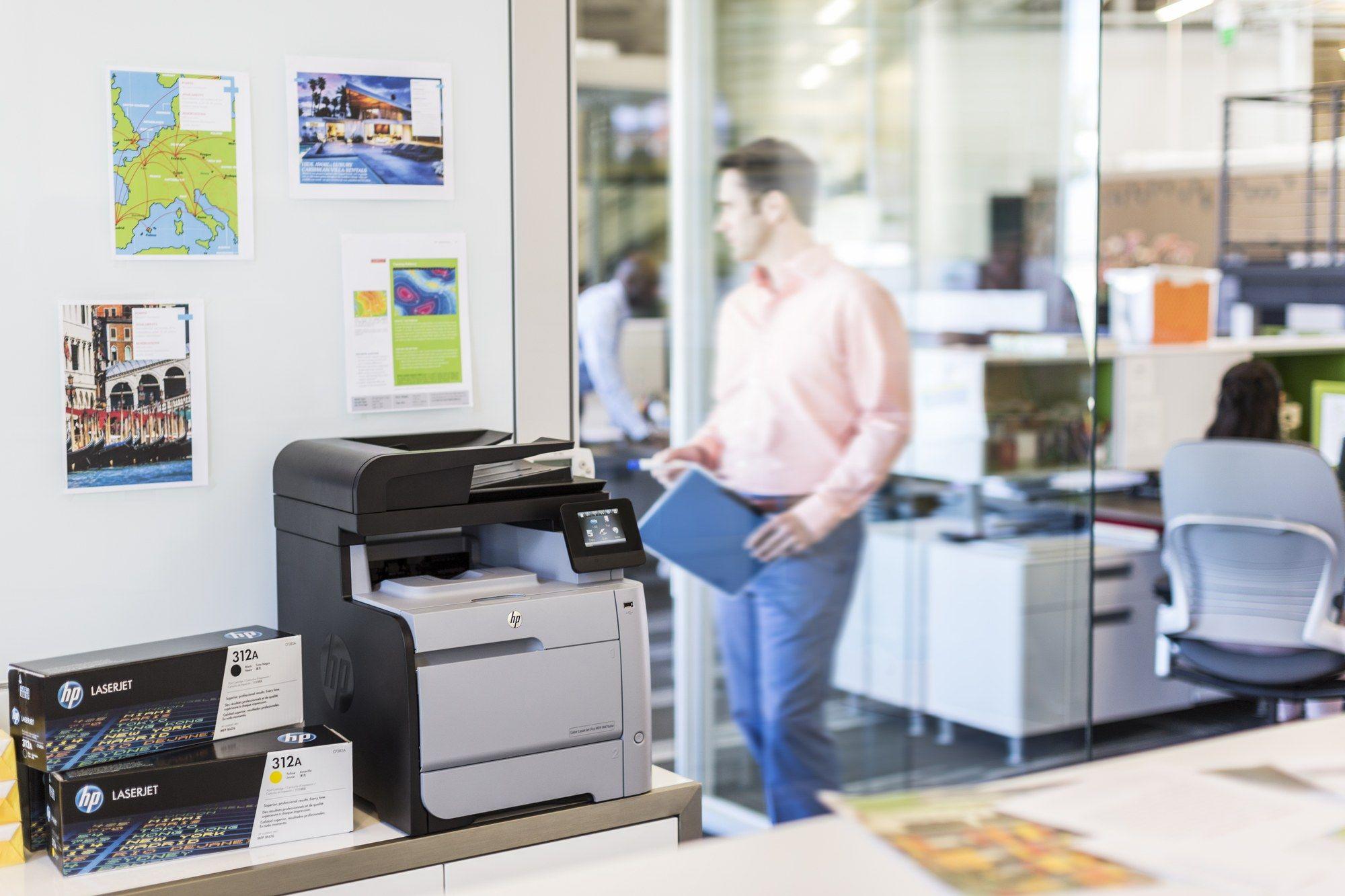 Toner HP 312A CF382A (2700 páginas - HP LaserJet Pro M476 - Amarelo), miniatura 3