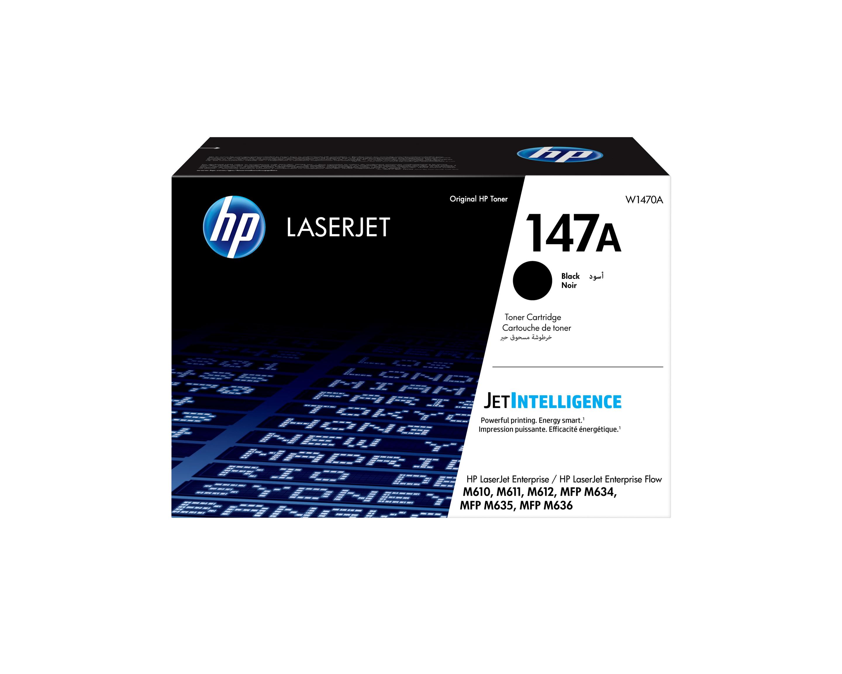 Toner HP W1470A 147A (10500 páginas - Preto)