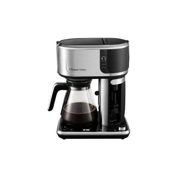 Máquina de Café de Filtro RUSSELL HOBBS 26230-56 Attentiv Coffee Bar (Café moído - Toque - Altura 34,7 cm - Aço Acetinado)