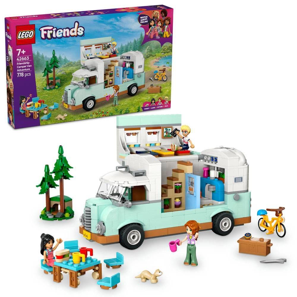 LEGO 42663 Friends Friendship Camper Van Adventure (7+ anos - 778 peças), miniatura 2