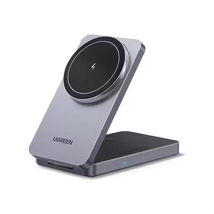 Carregador Sem Fios Magnético UGREEN W528 (Preto), miniatura 2