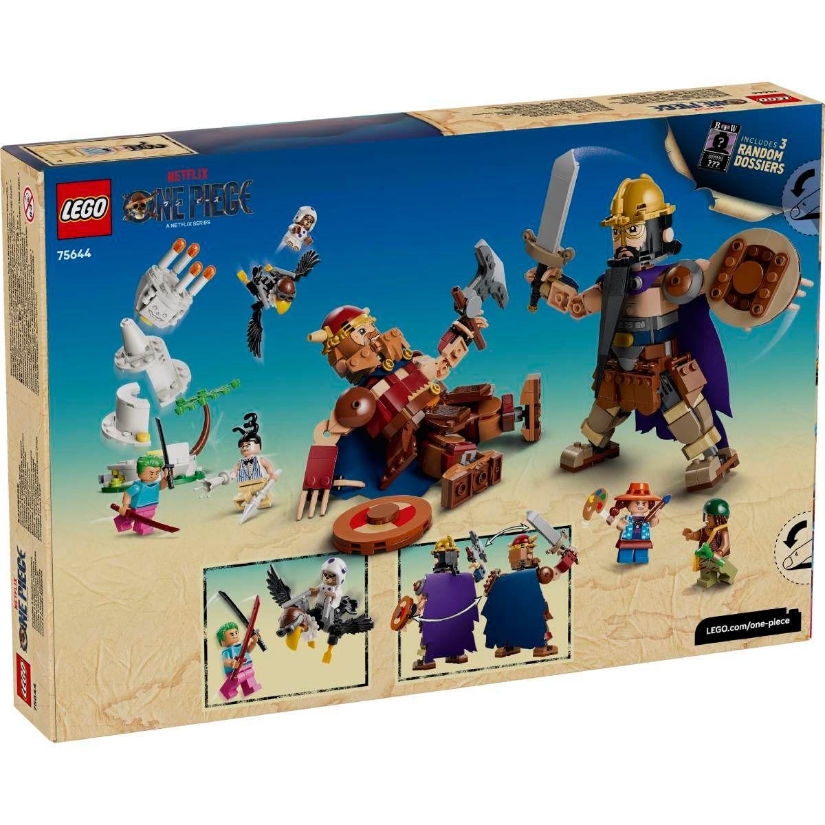 LEGO 75644 One Piece Dorry contra Brogy – Gigantes de Little Garden (9+ anos - 733 peças), miniatura 4