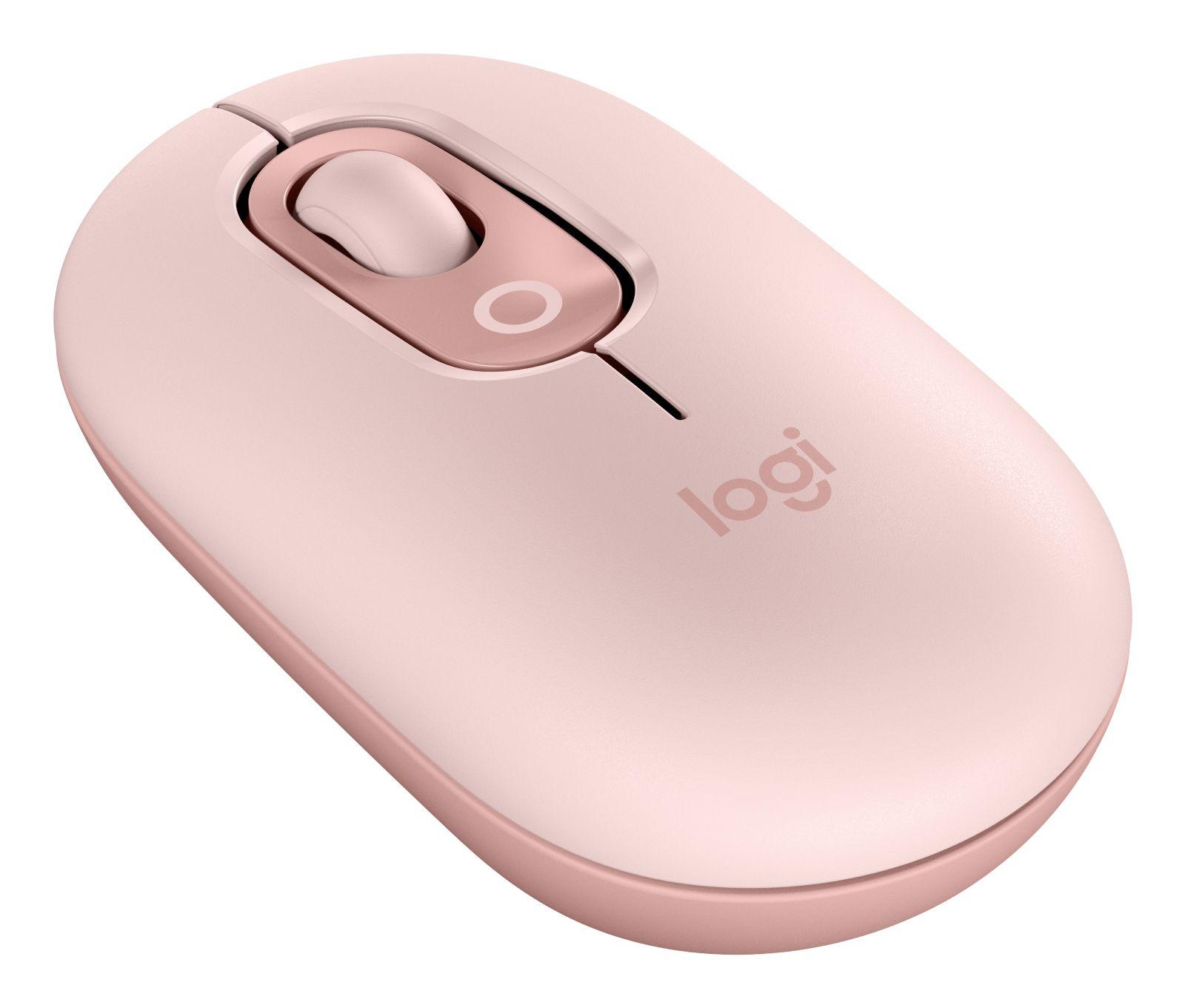 Rato LOGITECH POP Mouse (Ambidestro - 4000 DPI - Ótico - Rosa) — miniatura 3