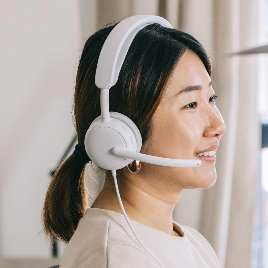Headset LOGITECH Zone Wired 2 (Binaural - Com fios - Supra-aural - Branco), miniatura 12