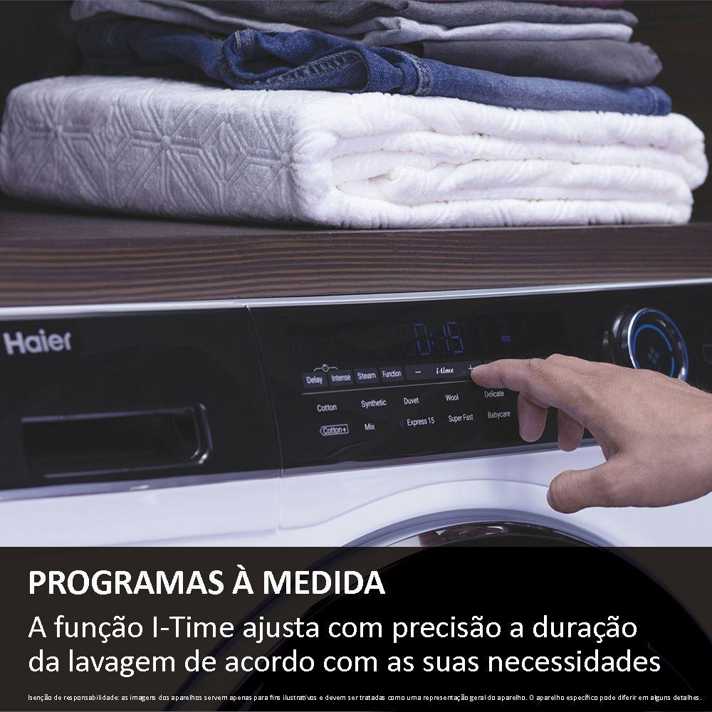 Máquina de Lavar Roupa Independente HAIER HW100B14959U1S (1400 RPM - B - A - Branco) — miniatura 22