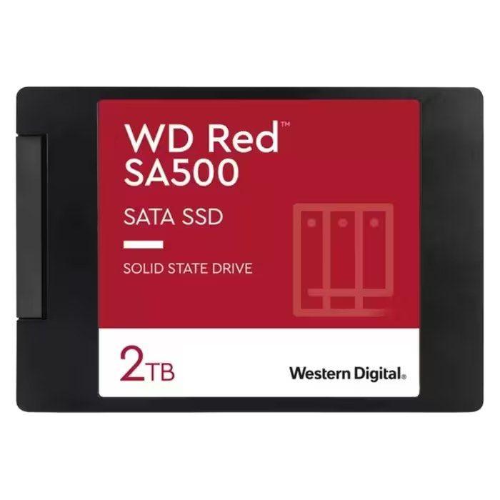 SSD WESTERN DIGITAL Red SA500 WDS200T2R0A-68CKB0 (2 TB - 2,5" - SATA 6.0 Gb/s - Vermelho) — miniatura 2