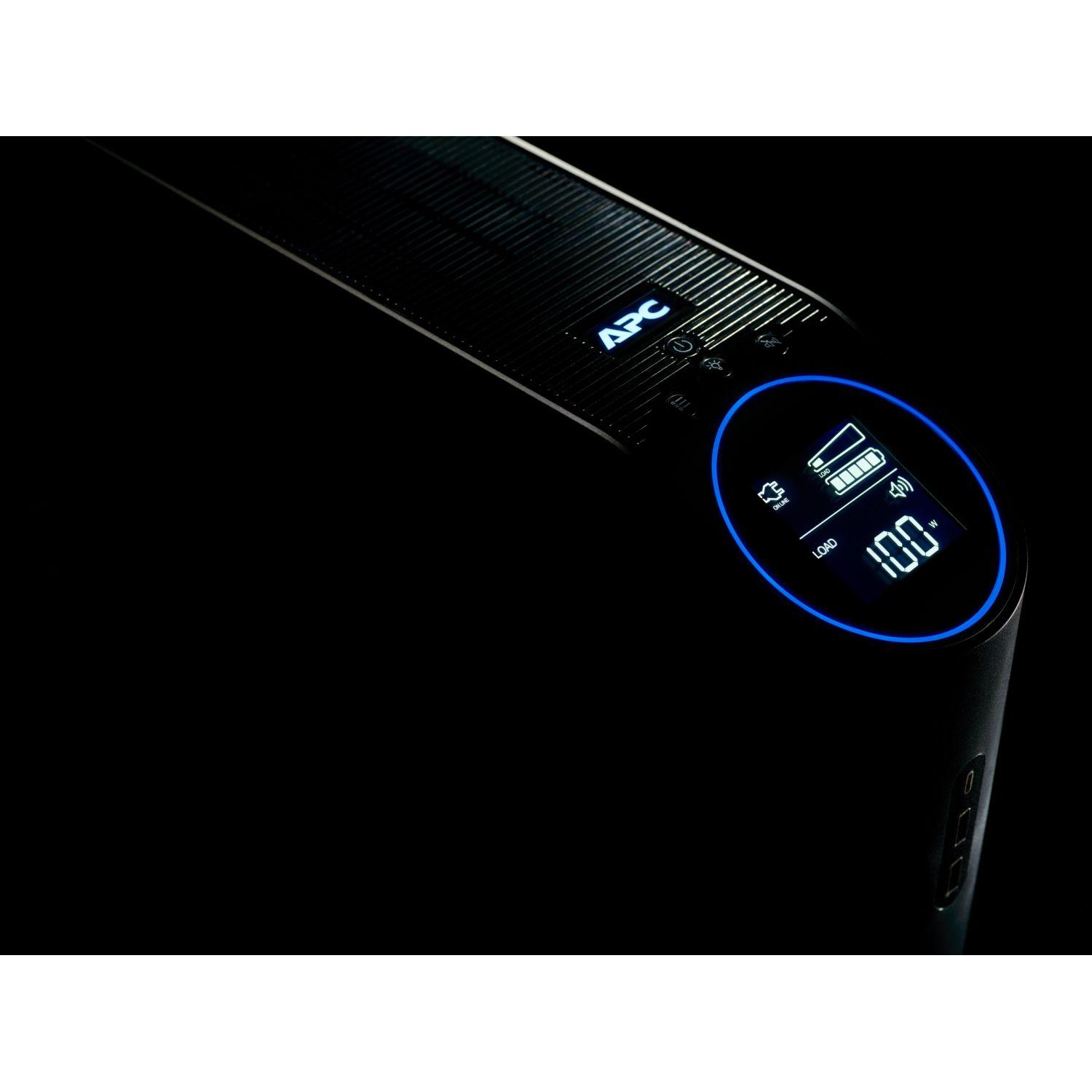 UPS Interativa Gaming APC BGM2200B-GR (Cabo USB - Tipo F - Preto) — miniatura 10