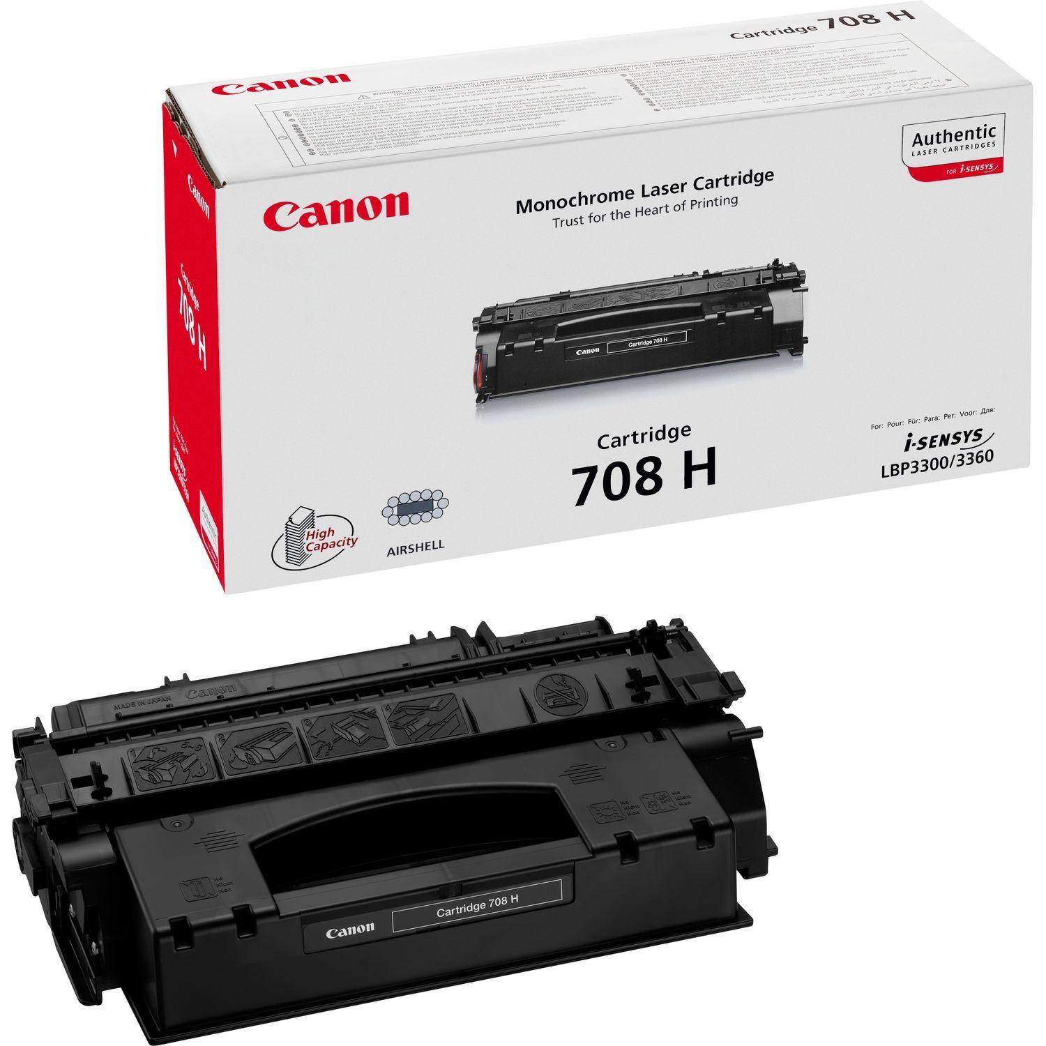 Toner CANON 708H (6000 páginas - Preto)