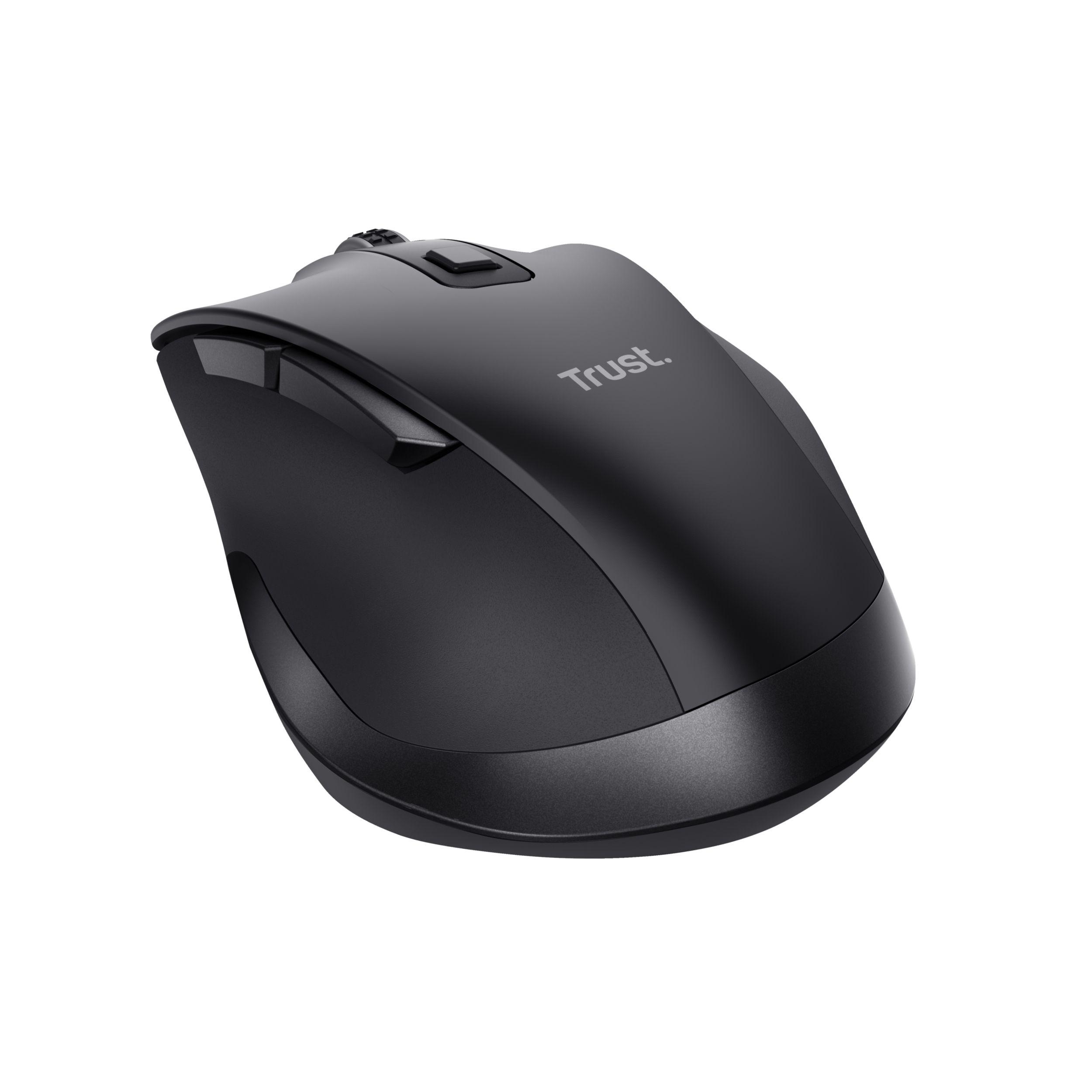 Rato TRUST Fyda Eco (Mão direita - 2400 DPI - Ótico - Preto), miniatura 2