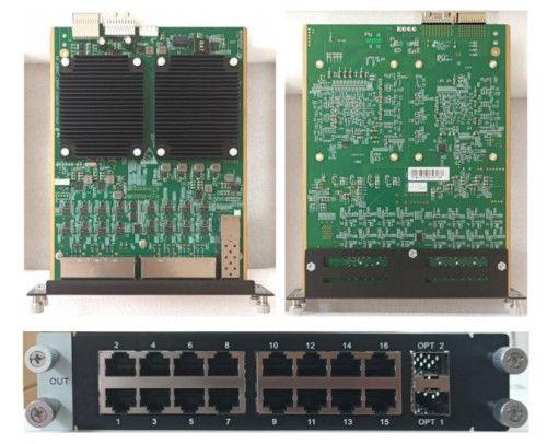 Placa de Saída NOVASTAR H16 (RJ45 - 2x Fibra)