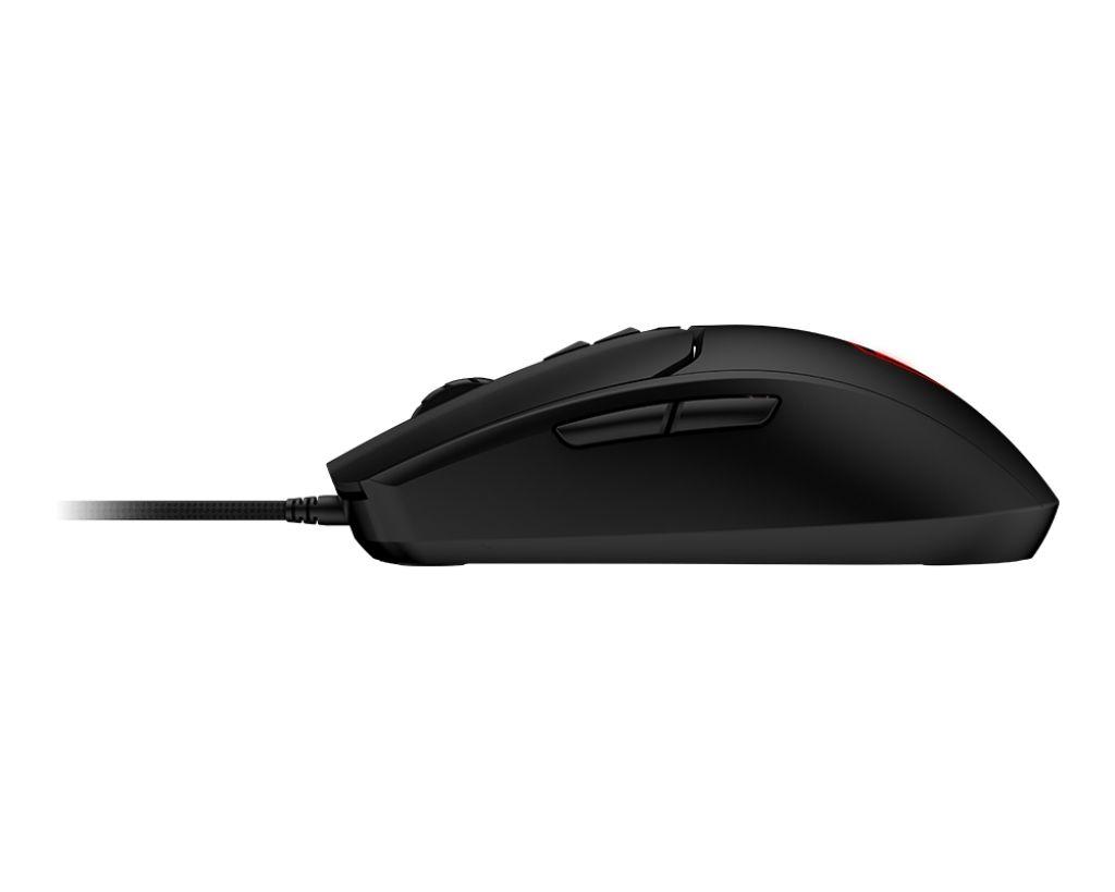 Rato MSI Forge GM100 (Ambidestro - 6400 DPI - Ótico - Preto) — miniatura 4
