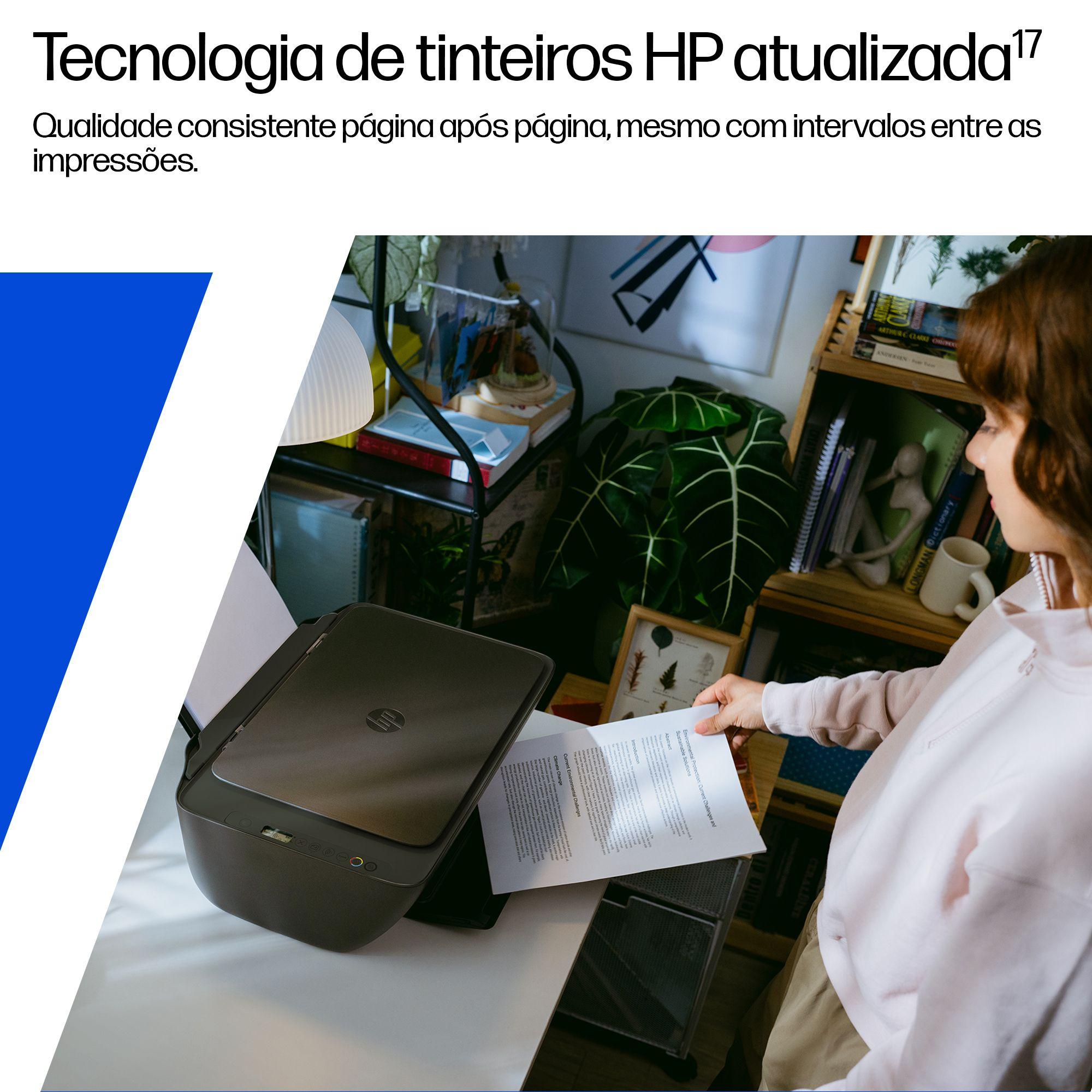 Impressora Multifuncional HP DeskJet 2910 (A4 - Impressão a cores - 60 folhas - Cinzento) — miniatura 8