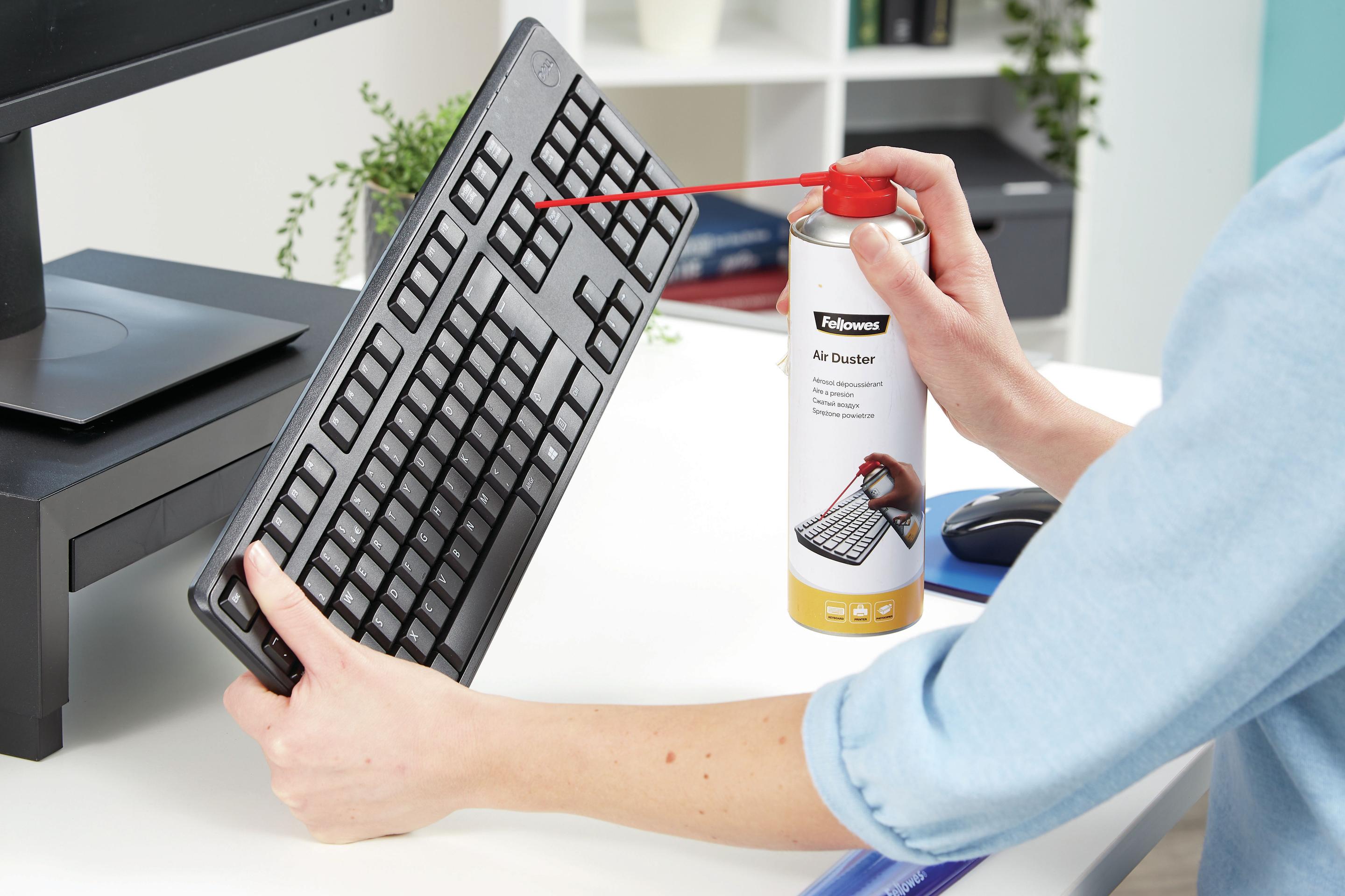 Spray de Ar Comprimido FELLOWES 9977804 (Teclado, impressora, universal - Branco) — miniatura 2