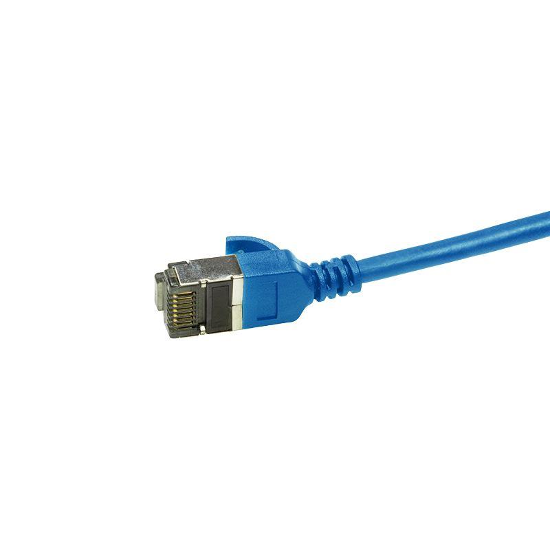 Cabo de Rede RJ45 LOGILINK CQ9026S (0,5 m - Cat6A - RJ-45 - Azul), miniatura 3
