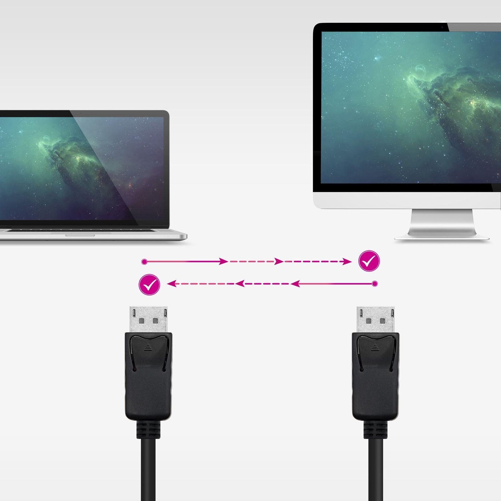 Cabo DisplayPort NANOCABLE 10.15.2702 (2 m - Preto) — miniatura 4