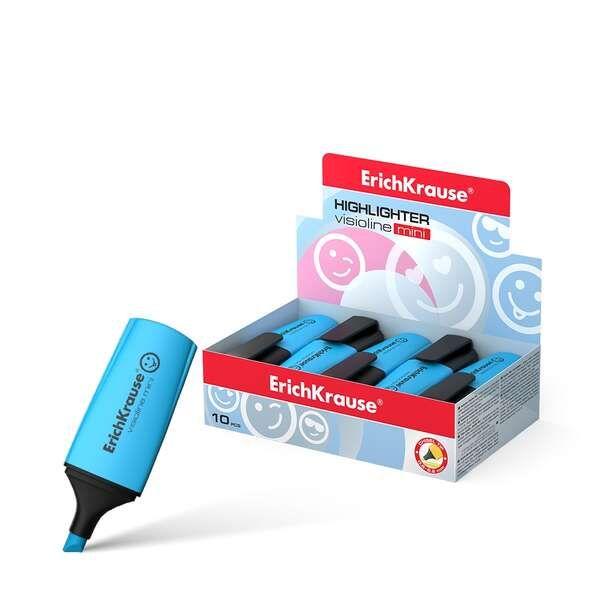 Marcador Fluorescente ERICHKRAUSE Visioline Mini (Azul), imagem 1