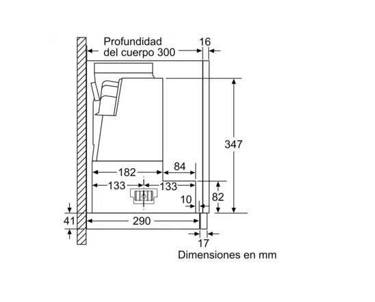 Exaustor de Encastre SIEMENS LI67SA531 (60 cm - 29 cm - Prateado) — miniatura 4