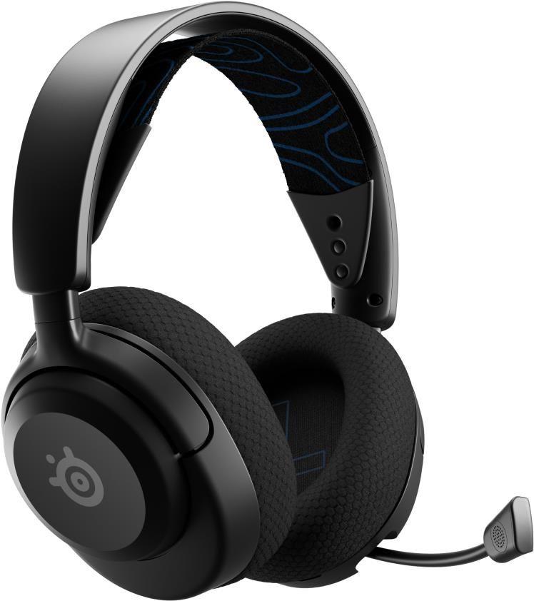 Headset Gaming STEELSERIES Arctis Nova 5P Wireless (Binaural - Sem fios - 4 cm - Preto)