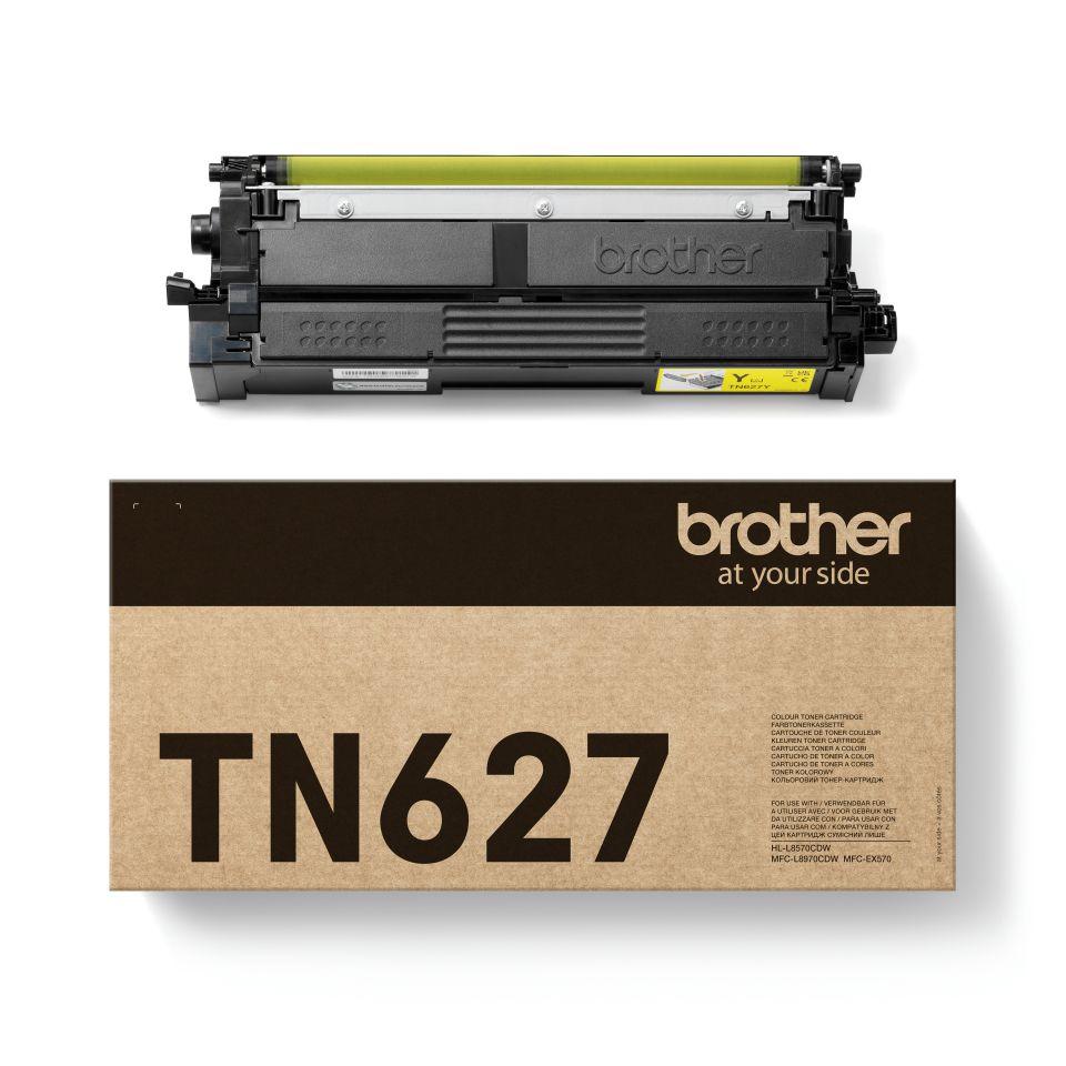 Toner BROTHER TN-627Y (10000 páginas - Amarelo)