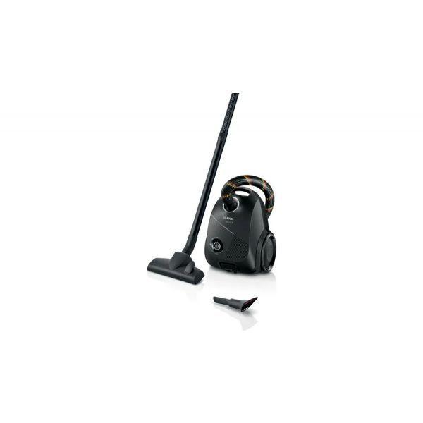 Aspirador com Saco BOSCH Série 2 BGDS2CHAMP (Altura 36,7 cm - 3,5 L - Aspirador com saco - Preto)