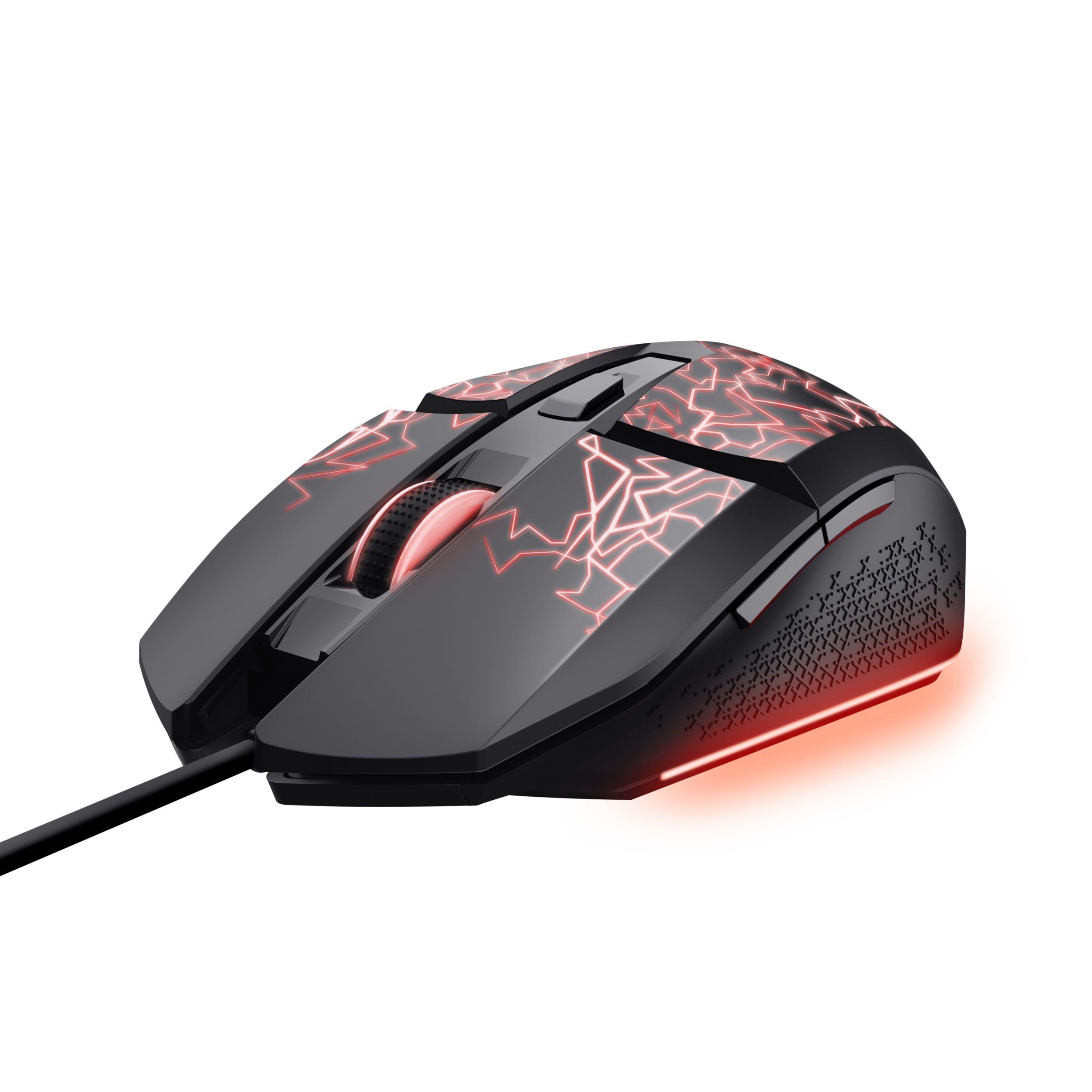 Rato Gaming TRUST GAMING GXT 113 Felox (Mão direita - 6400 DPI - Ótico - Preto), miniatura 2
