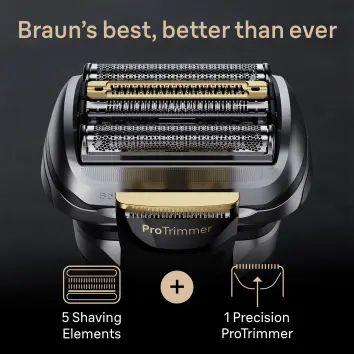 Máquina de Barbear BRAUN Series 9 Pro+ 9565CC (Metálico) — miniatura 3