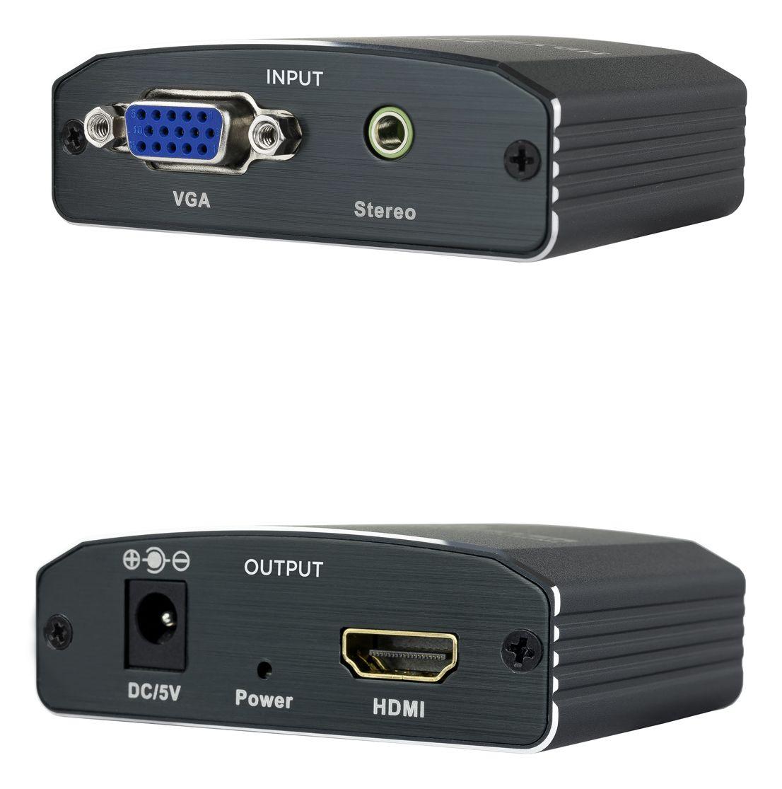 Conversor SVGA e Áudio para HDMI NANOCABLE 10.16.2101-BK (SVGA - HDMI Type A fêmea - Preto) — miniatura 5