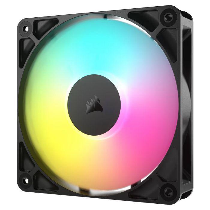 Ventoinha CORSAIR RS120 ARGB PWM (Multicor - Preto), miniatura 3